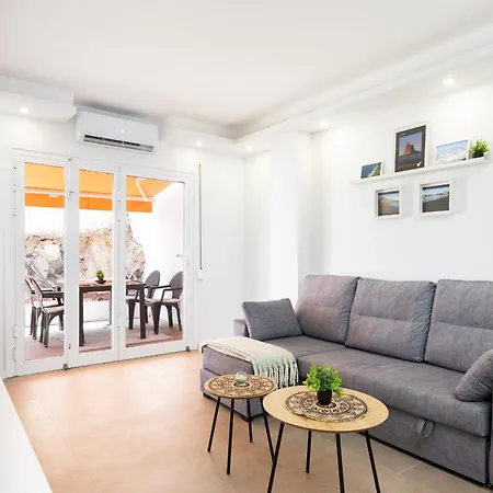 Home2book Sea View With Terrace & Pool Daire Candelaria